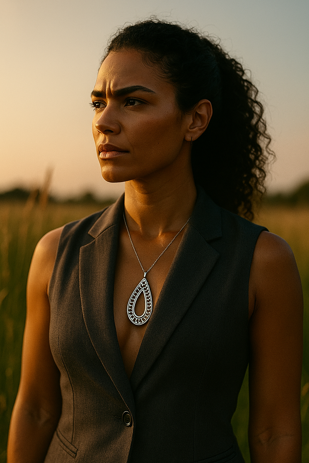 Portal Drop Pendant Statement